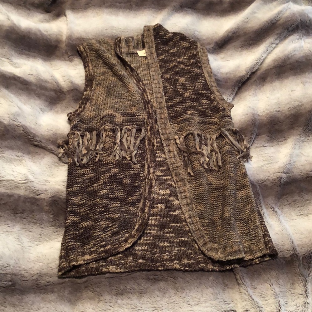 Brown vest